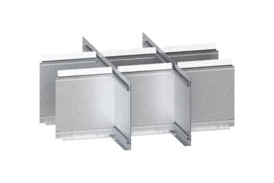 Lådinredning metall 178, 27x27, H=250mm