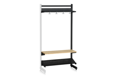 L-Stativ Tilläggssektion 900 mm Komplett 5 Svart