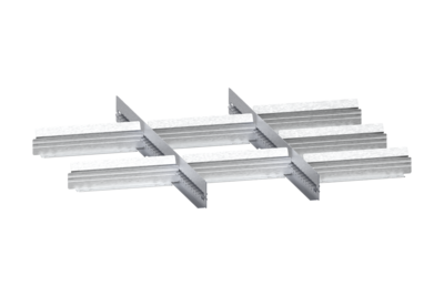 Lådinredning metall 133, 36x36, H=150mm