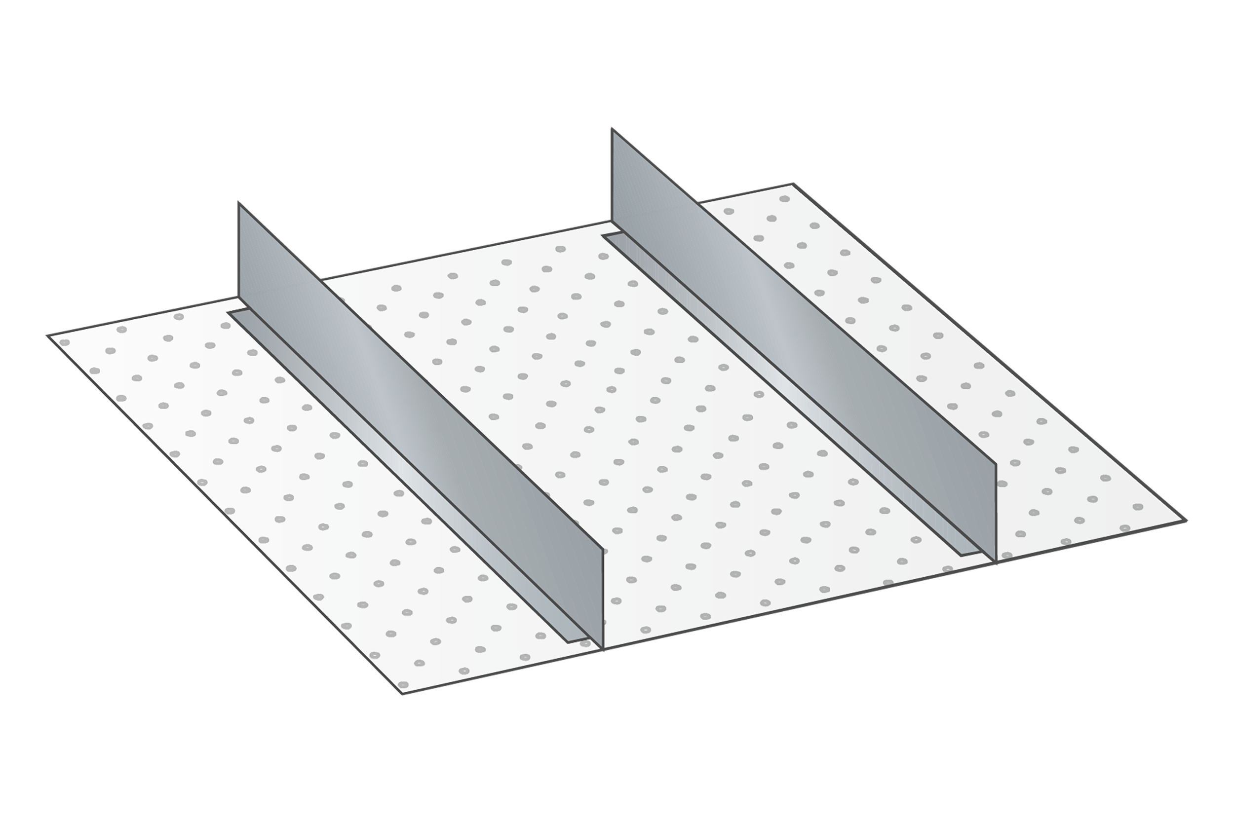 Lådinredning metall 177, 27x27, H=200mm