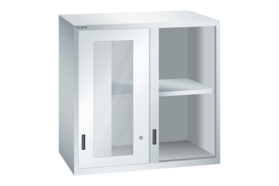 Överskåp Skjutdörr Vitrin LISTA 54x36 (1023x725x1000)