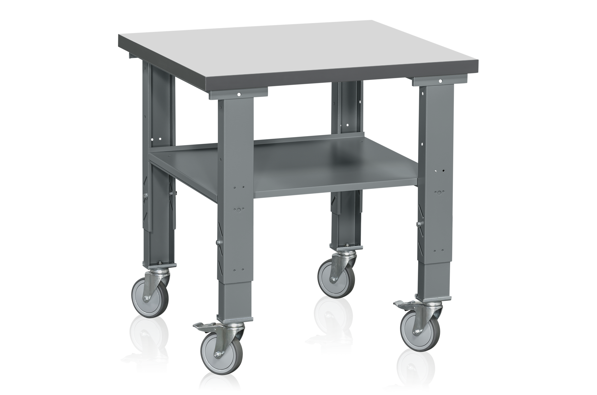 Rullbord 800x800 mm Grå Laminat