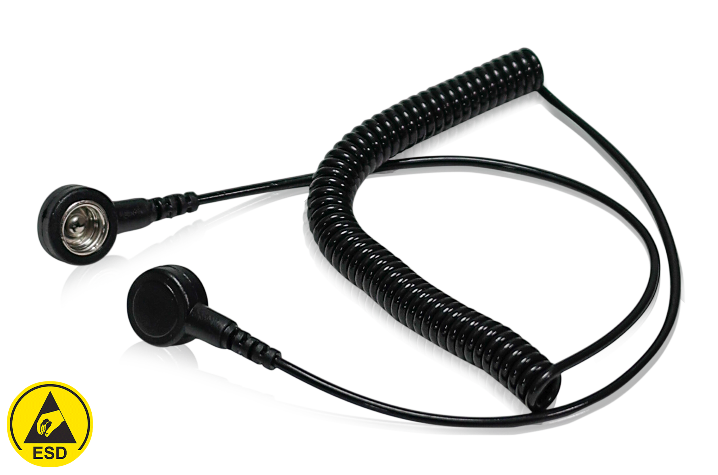 Spiralkabel till handledsband ESD