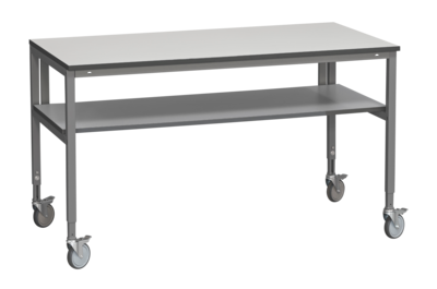 Arbetsbord LD 300 Mobilt 1200x800 mm Laminat