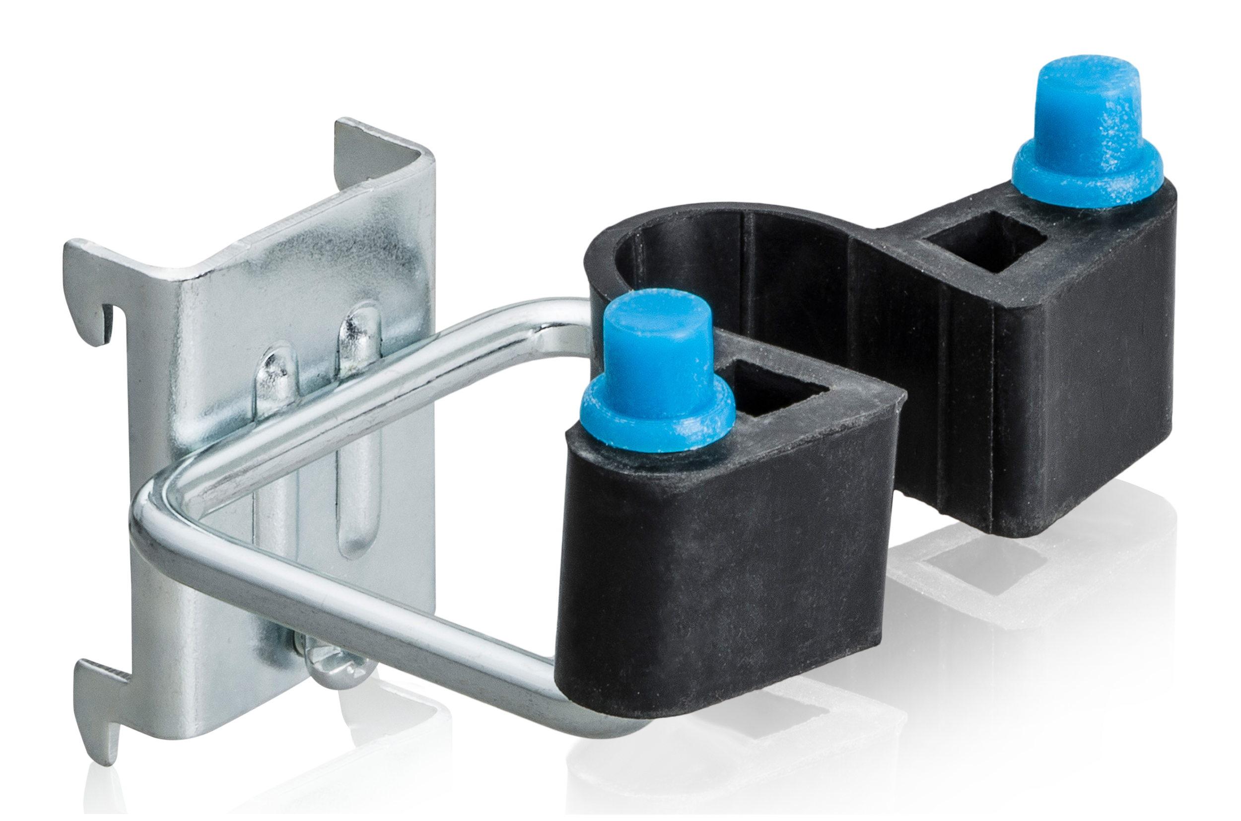 Double Hook Rubber Clamp 25x40 mm 5-Pack