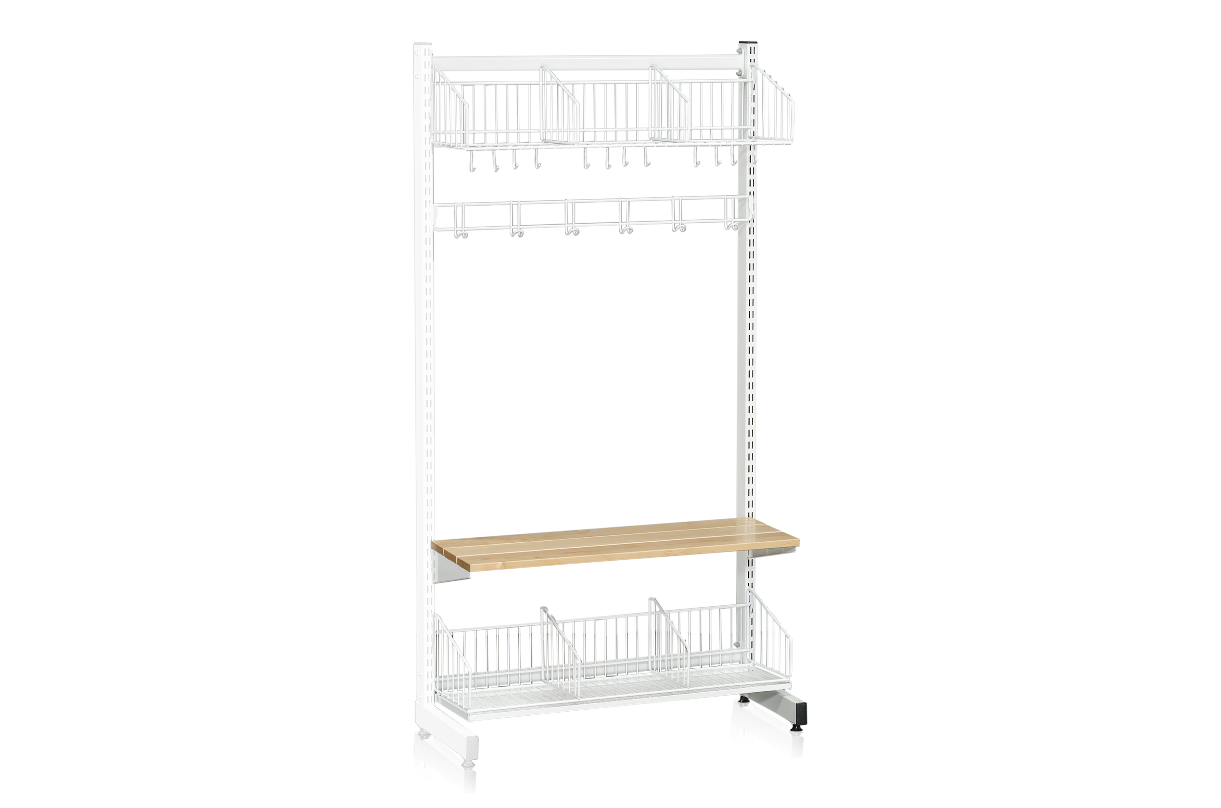 L-Stand Extension 900 mm Complete 3 White