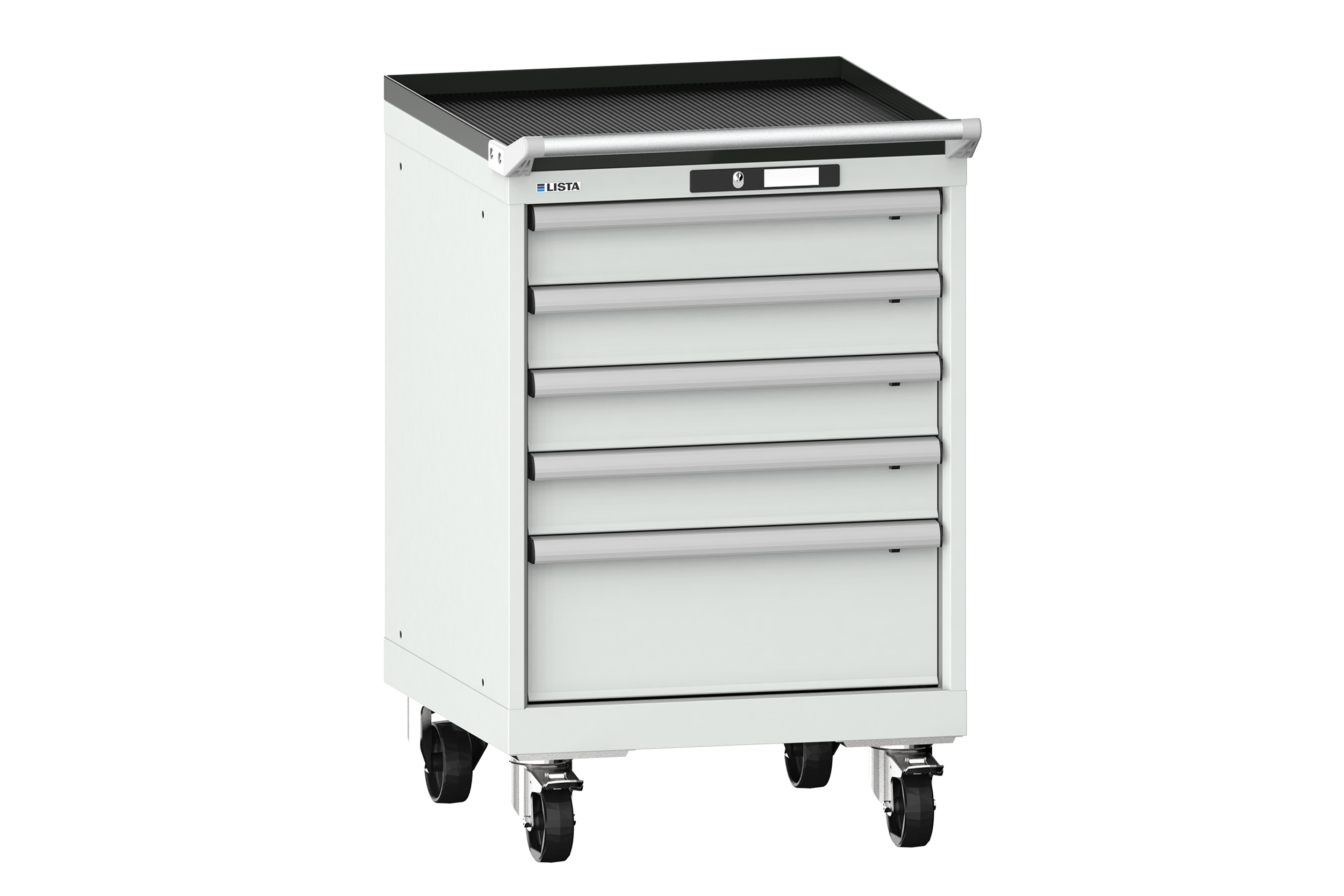 Mobil Verktygshurts LISTA 27x27 (BxDxH) 564x572x890 5 lådor 75 kg