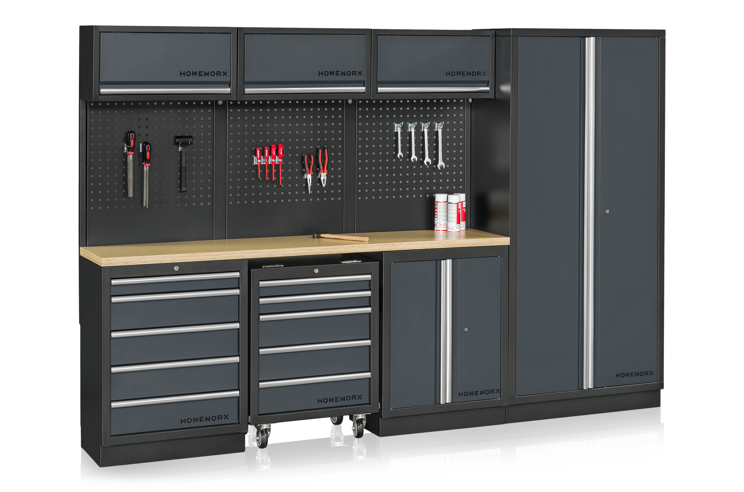 Garage Interior Homeworx Deluxe Grey