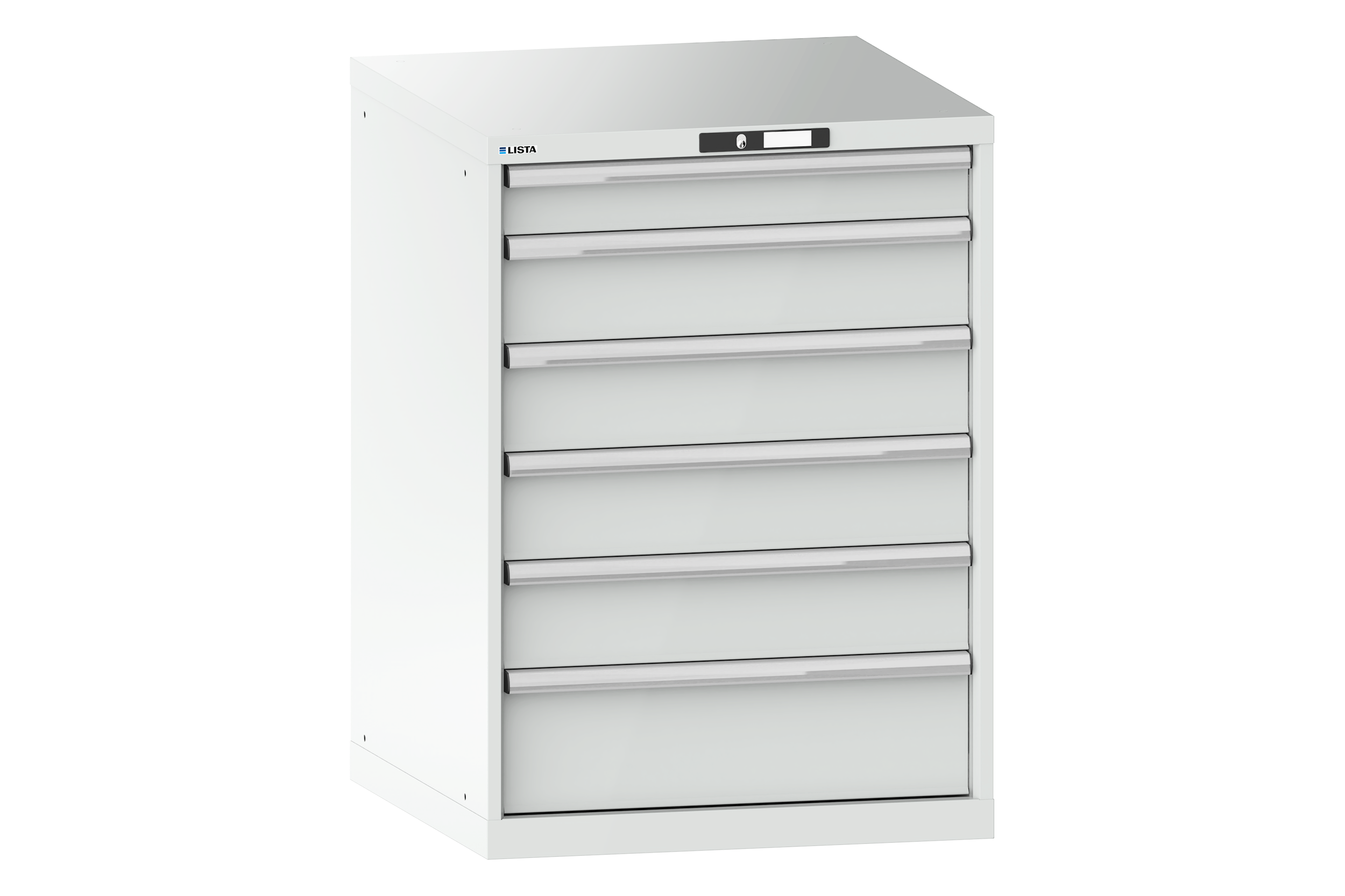 Verktygshurts LISTA 36x36 (BxDxH) 717x725x1000 6 lådor 200 kg