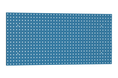 Perforated Tool Panel for Wall 1950x900 mm Blue