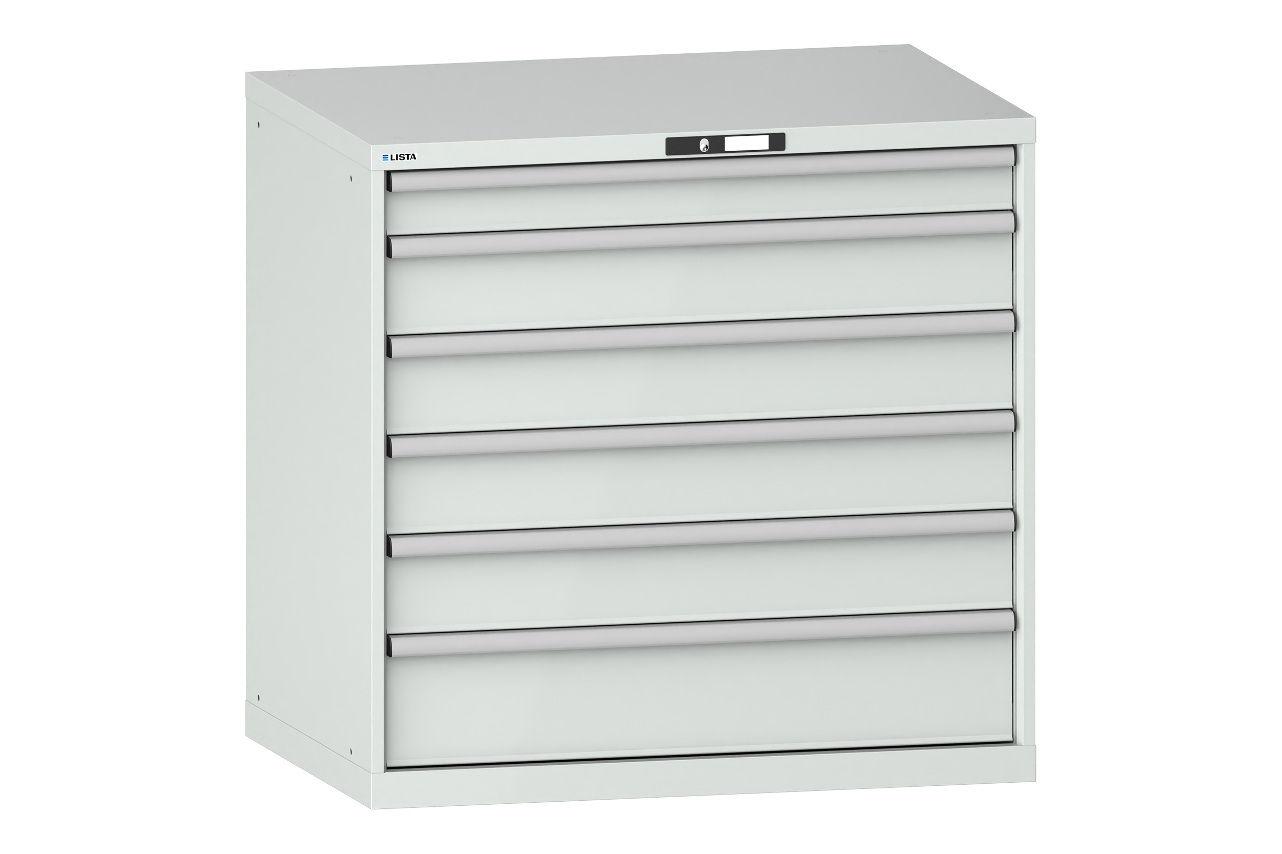 Verktygshurts LISTA 54x36 (BxDxH) 1023x725x1000 6 lådor 75 kg
