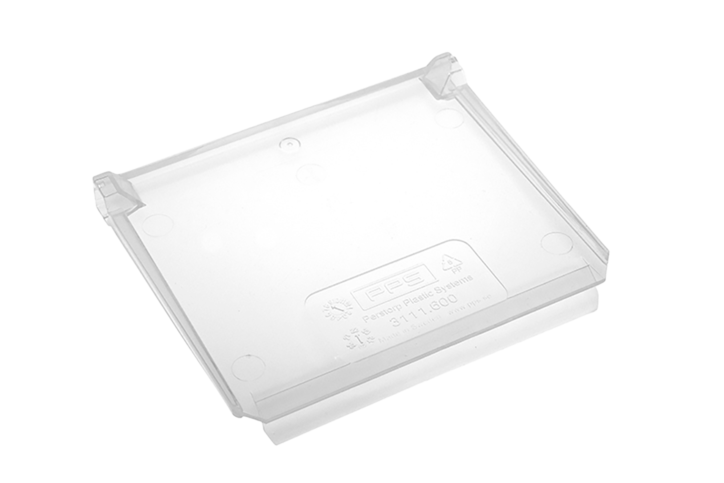 Avdelare bredd 115 mm Transparent