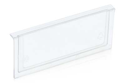 Acrylic front 156x90 mm Transparent