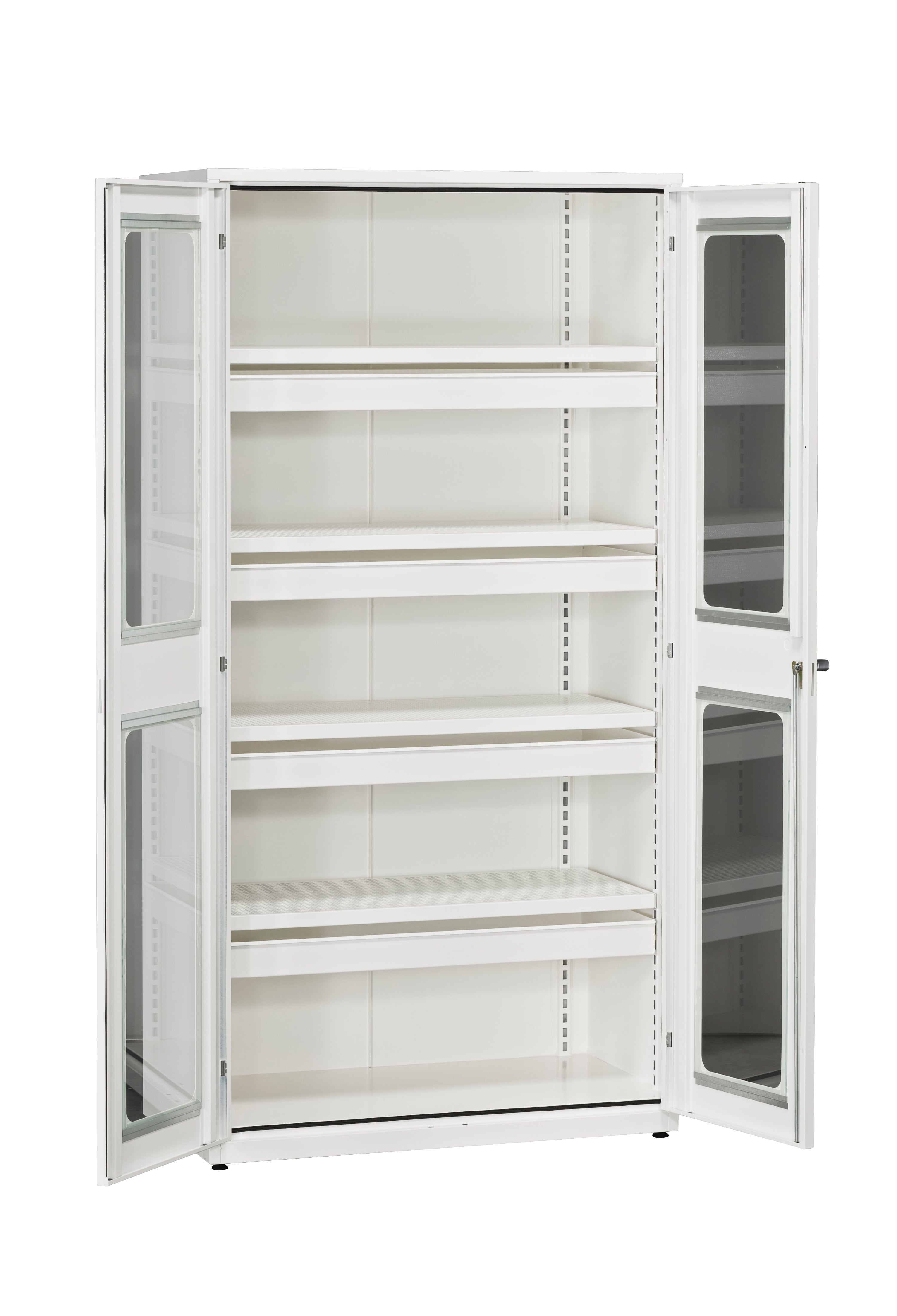 Miljöskåp HD 500 inkl. Ventilation Glasdörrar