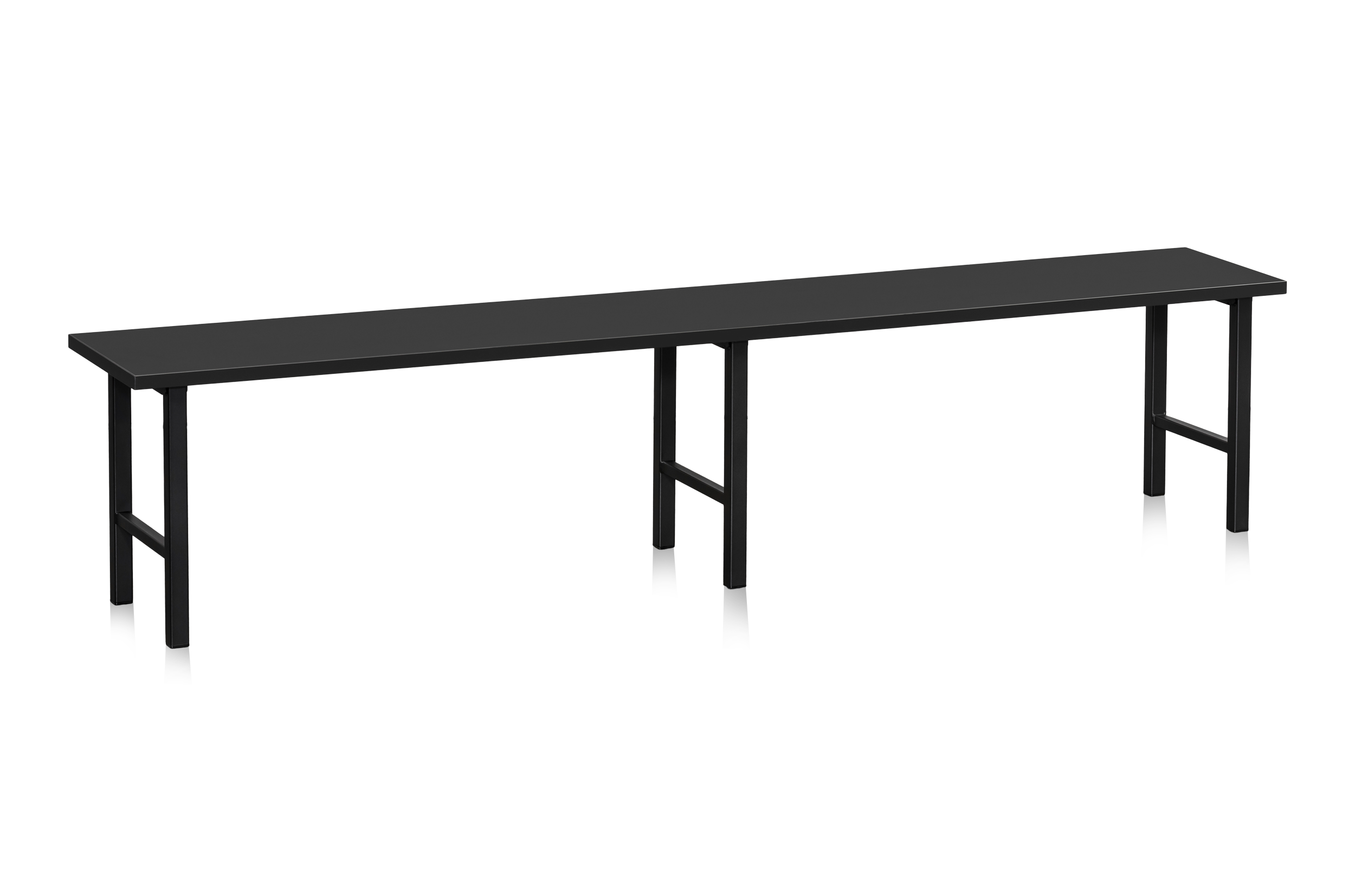 Bench 2000 mm Black