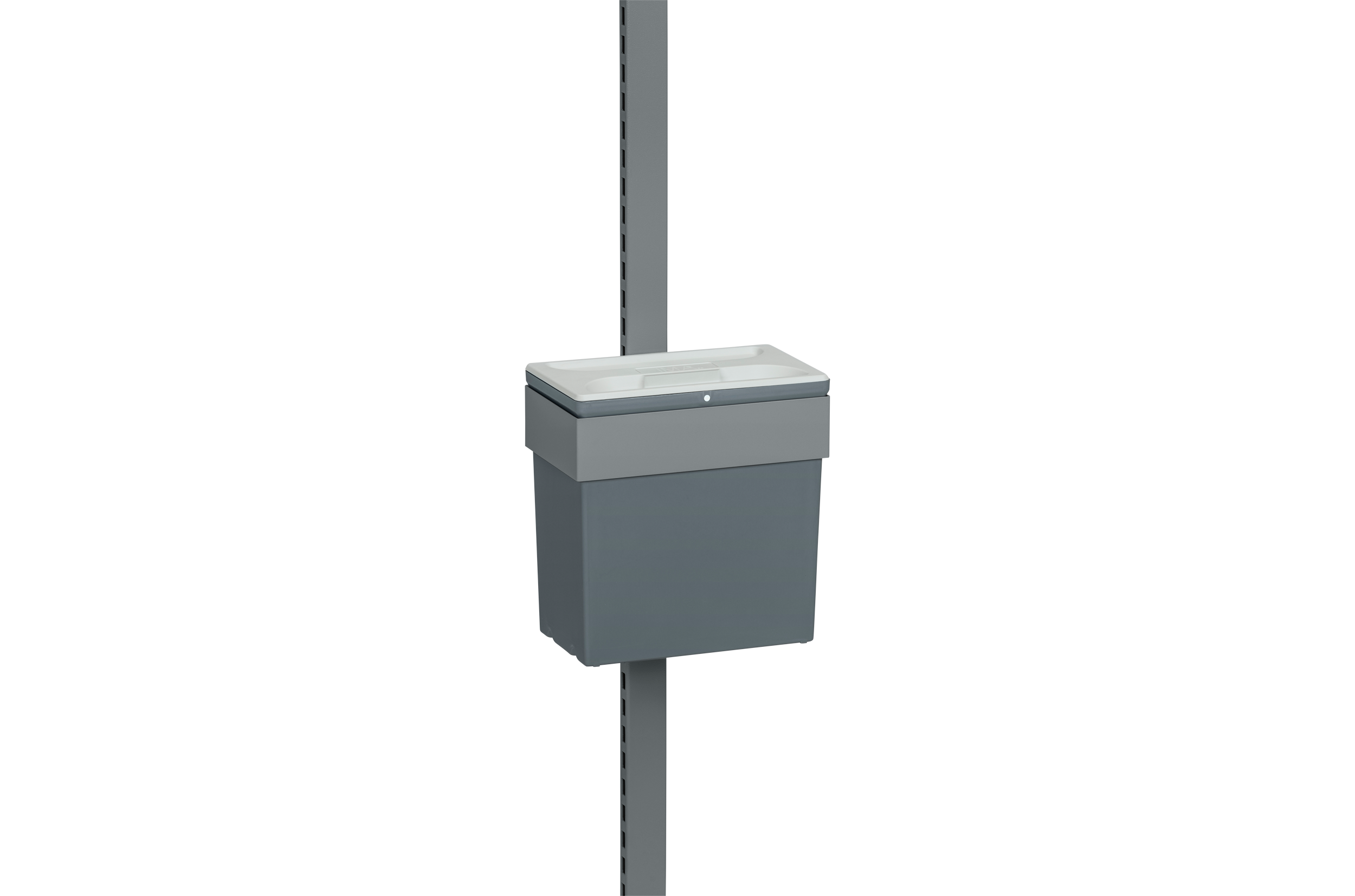 Waste Basket for Perforated Uprights