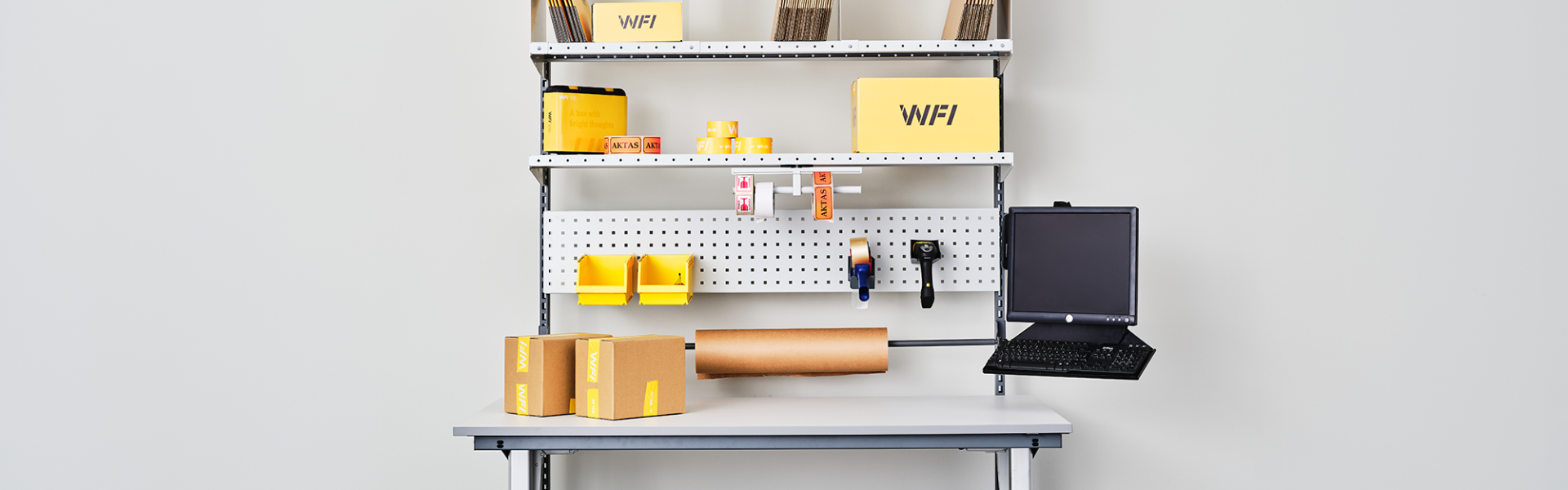 Smarta tillbehör till arbetsbord