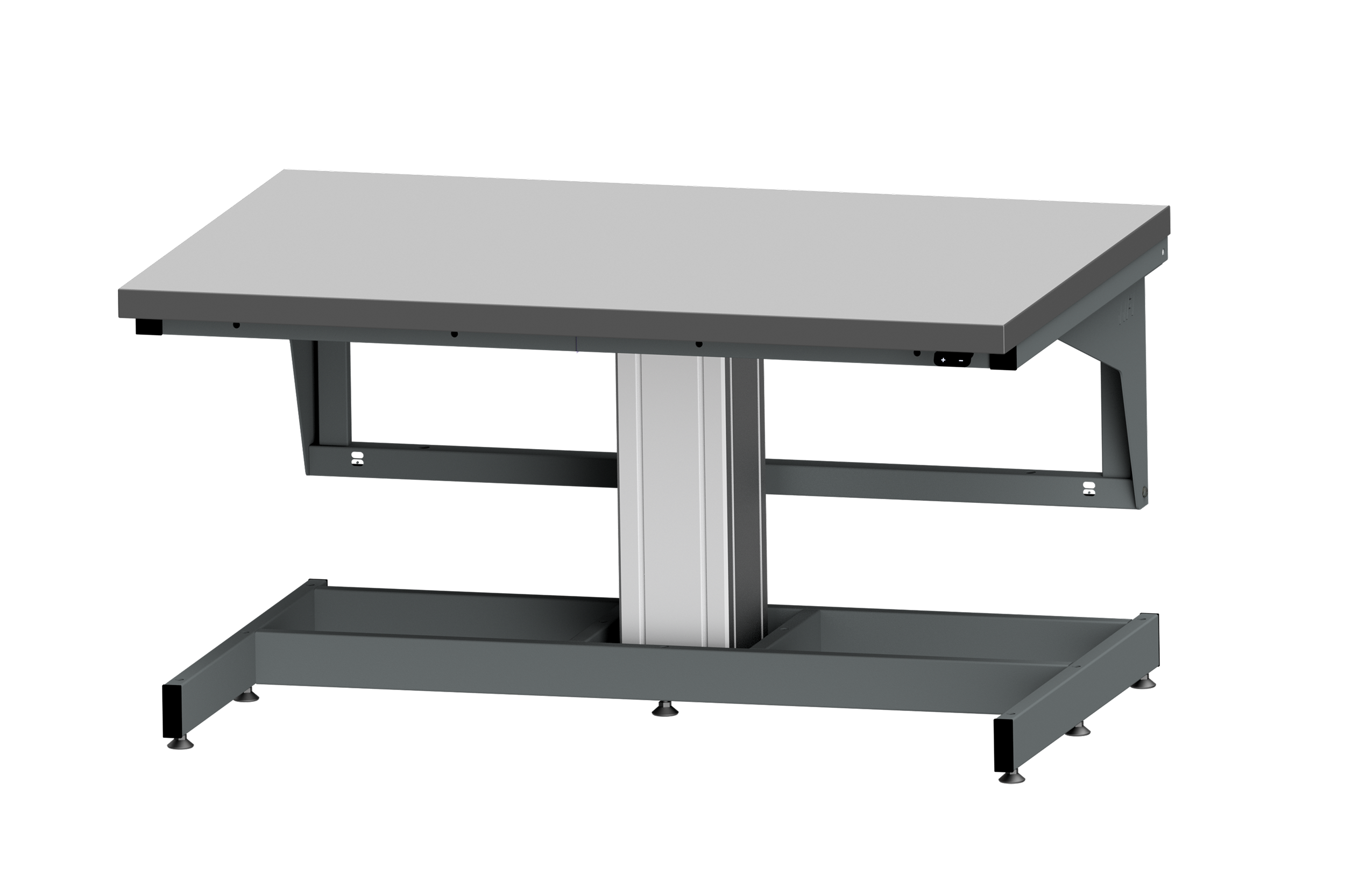 Arbetsbord enpelarstativ 1200x800 mm