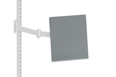 Dokumenthållare 290x330 mm Grå för Ledbar Arm