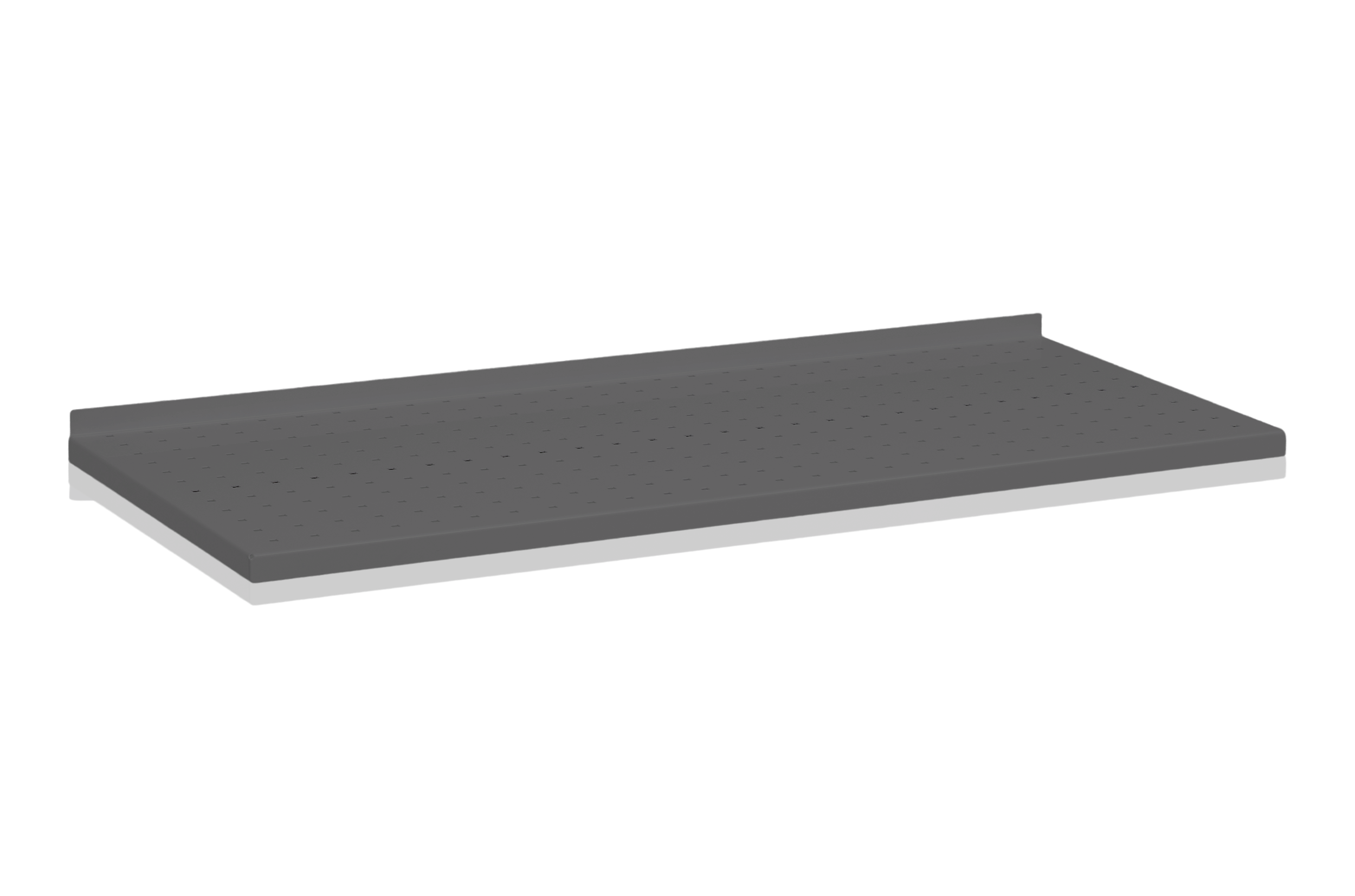 Blechregalboden Perforiert 900x400 mm Grau